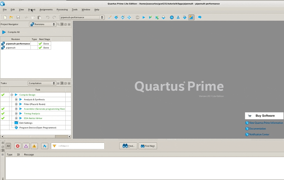 Arquivando nosso projeto.